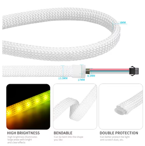 5V <strong>WS2812B</strong> <strong>WS2811</strong> Elliptical Reticulate Pattern Dream Color Neon <strong>LED</strong> <strong>Strip</strong> 60Leds/m 360Degree Smart Silicone Flexible Light IP67 - Product Image 2