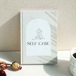 Cadeau <span class=keywords><strong>de</strong></span> luxe pour un ami Logo personnalisé My Daily Self Care well Self Care Affirmation <span class=keywords><strong>Gratitude</strong></span> Journal Notebook - Product Image 1