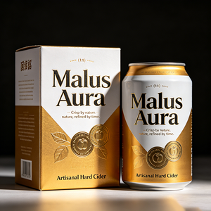 Caja de Cartón Corrugado Plegable con Extremos Impresos, Reciclable y Sostenible, para Envío de Sidra de Manzana, OEM ODM - Product Image 2