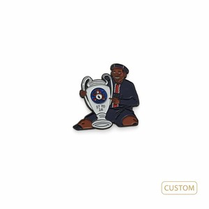 Broche personnalisée en émail souple pour club de rugby, mascotte sportive, badge de revers en métal personnalisé PARIS <span class=keywords><strong>OUEST</strong></span> - Product Image 3