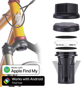 Support de fourche avant de vélo dissimulé, support dédié pour les traceurs et localisateurs intelligents - Product Image 1