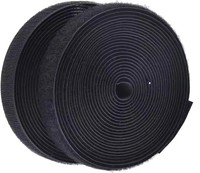 Kostenlose Probe 50mm Schwarzes Flammhemmendes Klettband Feuerfestes 100% Nylon Klettband für Sicherheitskleidung