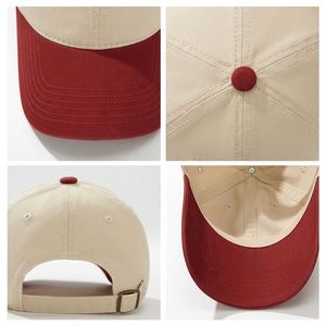 Gorra Trucker Personalizada con Bordado de Dos Tonos, Gorra de Béisbol de 6 Paneles con Malla, Visera Curva, Cierre a Presión, Unisex, para Exteriores - Product Image 3