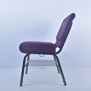 Fabrieksverkoop Goedkope Stapelbare Theaterstoel Populaire Verbindingsgesp Rij Gebed Aanbiddingsstoel In Elkaar Grijpende Kerkstoel - Product Image 5