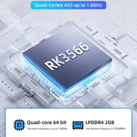 Consola de Juegos Retro Portátil RG353VS con Sistema Operativo Android, Pantalla de 3.5 Pulgadas, WIFI 5G, 2GB de RAM y Batería de 3200mAh