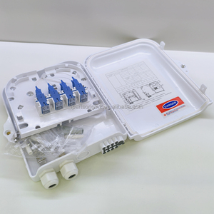 Boîtier de distribution de fibre optique OEM 8 cœurs avec connecteur SC, étanche, mural, avec séparateur PLC 1 entrée 8 sorties SC/UPC - Product Image 3