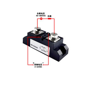 รีเลย์โซลิดสเตตอุตสาหกรรม SSR-H360ZF 60A 80A 100A 120A 150A 200A 250A 300A 400A DC 24V ควบคุม AC สำหรับทำความร้อน โมดูลโซลิดสเตต - Product Image 5