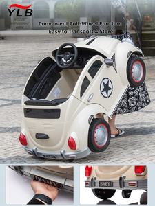 Nuevo Auto Eléctrico de 6V para Niños, Mini Beetle de Juguete a Batería con Control Remoto, Música, Luces, Ideal para Edades de <span class=keywords><strong>2</strong></span> a 8 Años - Product Image 4