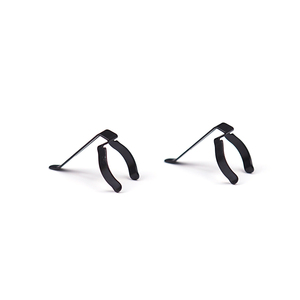 Clip de fixation de nappe en acier au carbone noir haute résistance 60x90mm 70x100mm pour tables de pique-nique, restaurants et banquets en extérieur - Product Image 2