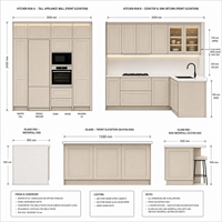 Gabinetes de Cocina Estilo Shaker Multifamiliares para Edificios de Apartamentos, Viviendas para Estudiantes, Residencias para Personas Mayores y Proyectos Residenciales de Alquiler
