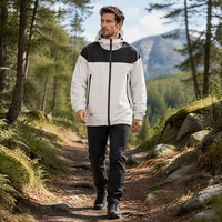 Veste Gorpcore 3-en-1 Détachable en Polaire pour Hommes et Femmes, Coupe-Vent, Imperméable, à Capuche, avec Fermeture Éclair, Tailles S-4XL, Marque Privée, Clé en Main, OEM