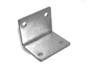 Custom L Shaped Galvanized Metal Steel Angle Corner Furniture Aluminum 90 Degree Bracket