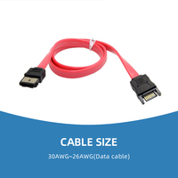 Diskon Besar Kabel Ekstensi Daya SATA 7P untuk Komputer, Multimedia, Kamera