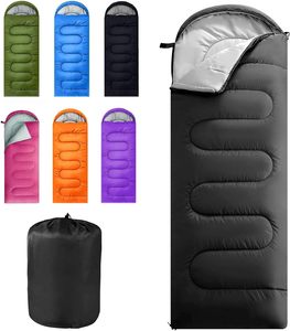 Sacchi <span class=keywords><strong>a</strong></span> <span class=keywords><strong>Pelo</strong></span> per Adulti in Offerta, Impermeabili per 3 Stagioni, Ultraleggeri con Borsa da Trasporto Compatta - Product Image 4