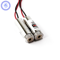 Module de Diode Laser, ligne rouge 650nm, 3-5v 5mw 12x35mm
