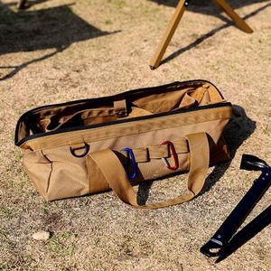 Factory Wholesale Stake <b>Bag</b> Portable Hand Held Take <b>Tool</b> <b>Kit</b> Equipment Sundries Large Capacity Outdoor Camping Storage <b>Bag</b> - Product Image 2