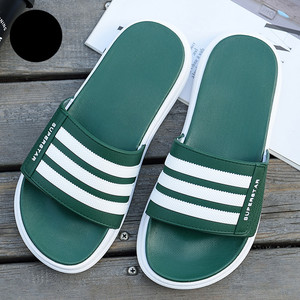 Sandalias Tipo Pantuflas de <span class=keywords><strong>PVC</strong></span> Negras para Hombre Personalizadas OEM para Verano y Playa al Aire Libre - Product Image 4