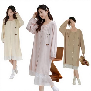 Venta al por mayor directa de fábrica: Suéter de punto de algodón y viscosa con cuello cuadrado, alta elasticidad, manga larga, para mujer, tallas personalizadas, otoño/primavera - Product Image 1