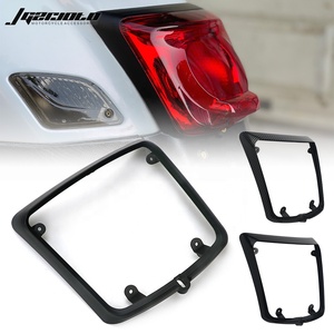 Couvercle de Feu Arrière en ABS pour Moto, Accessoire de Protection de Cadre en Carbone Noir pour <span class=keywords><strong>VESPA</strong></span> GTS GTV 250 300 - Product Image 1