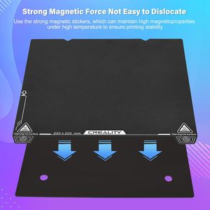 Placa de Impresión Creality de Acero para Impresora 3D, 235x235mm, Lámina de PEI Texturizada para Impresora Ender 3 V3 SE - Product Image 3