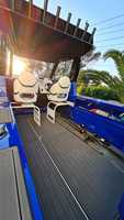 Bateau de pêche en aluminium, pour rames, 20 pieds, avec toilettes et remorque, bon marché