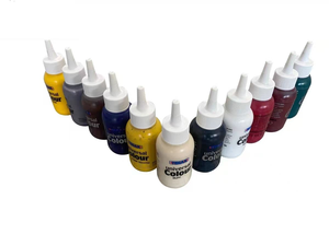 Kit de Pigmentos de Color Universal GL Tenax, 10 Colores, 75 ml, para Resina Epoxi, Poliéster, Acrílico, Adhesivo, Reparación de Piedra - Product Image 1