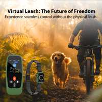 Collier de dressage pour chien anti-aboiement avec télécommande, 3280 pieds de portée, dernière génération