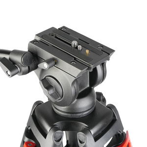Trépied professionnel FOSOTO 1,8 m portable hydraulique avec tête panoramique/inclinaison <span class=keywords><strong>pour</strong></span> appareil photo reflex, idéal <span class=keywords><strong>pour</strong></span> la photographie légère, les vidéos TikTok, le tournage et la diffusion en direct - Product Image 6