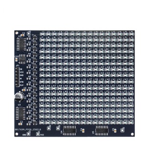 Kit de práctica de soldadura de tablero de pantalla de matriz LED programable de para aprendizaje electrónico - Product Image 3