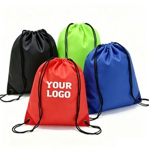 Wholesale Promotional Business Gift Bag Items Sport Gym Event <b>Backpack</b> With Logo Custom Drawstring Bags - Product Image 1