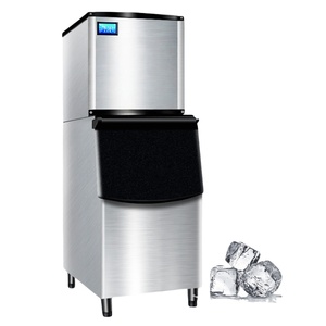 Machine à glaçons professionnelle en acier inoxydable de 300 kg, best-seller pour usage commercial - Product Image 6