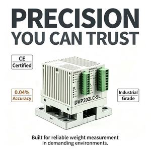 Delta DVP202LC-SL Load Cell Weighing Module, 24-Bit ADC, 2-Channel, RS-485, for DVP-S PLC - Product Image 5