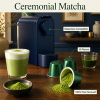 Capsules de café matcha soyeusement onctueuses, dosettes de thé vert expresso latte, portions individuelles compatibles avec les machines, approvisionnement en vrac