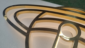 3d Led Kanaal Briefbord Verlicht Outdoor Business Acryl Logo Led Videoprocessor 1 Jaar Garantie Voor Luchthavenreclame - Product Image 6