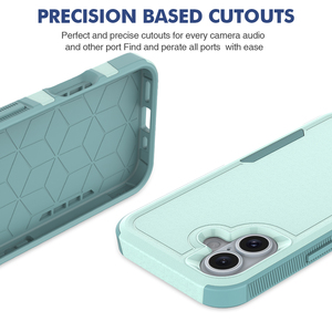 <span class=keywords><strong>Coque</strong></span> de téléphone 2 en 1 TPU + PC <span class=keywords><strong>coque</strong></span> de protection pour téléphone portable iPhone 16 - Product Image 5