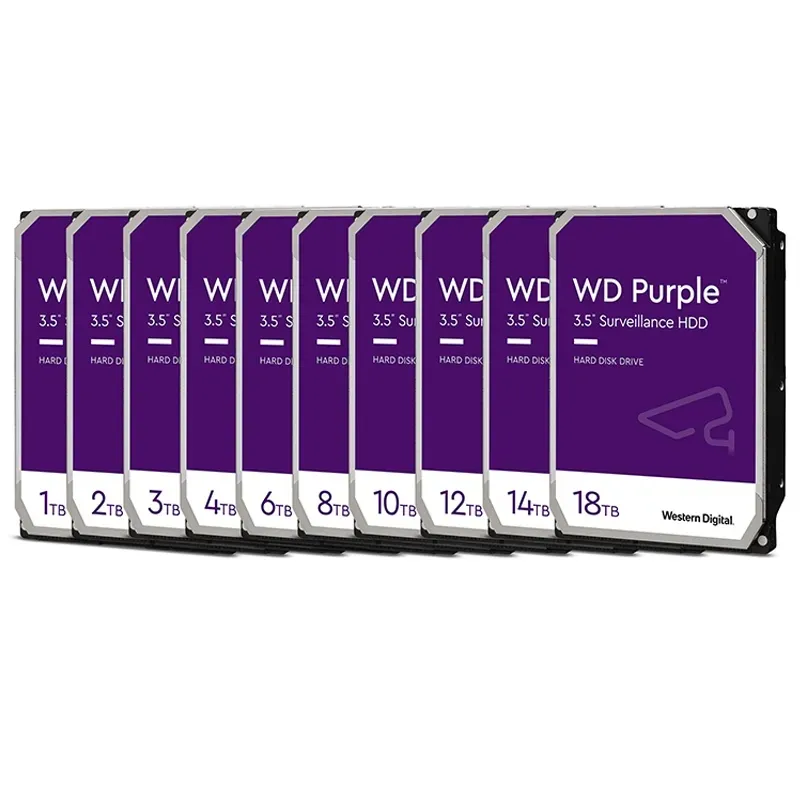 Atacado Roxo Hdd 1 também 2 também 3 também 4 também 6 também 8 também 10 também Disco Duro Disco Rígido Roxo Hdd Para Câmera Cctv Dvr Usado Recondicionado Hdd