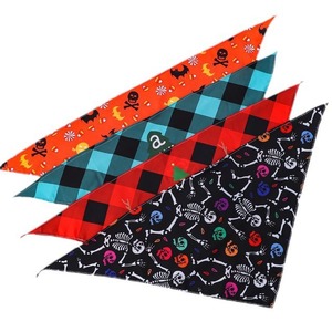 Artículos para mascotas de Acción de Gracias, baberos para perros, baberos triangulares navideños para mascotas, baberos para gatos y perros de Halloween - Product Image 3