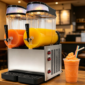 Distributeur de boissons glacées commercial 24L à refroidissement rapide, machine à smoothies pour magasin de boissons AS-Icecream131 Puissant et Silencieux - Product Image 3