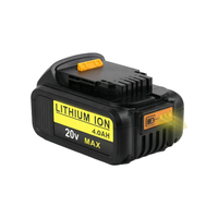 Prix de gros, perceuses à main électriques, batteries d'outils DCB204 4000mAh pour Dewalt DCB200 DCB204-2 DCB180, batterie d'outils sans fil