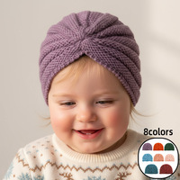 Crochet pour bébé, bonnet chaud pour bébé, chapeau d'automne et d'hiver, accessoire pour cheveux