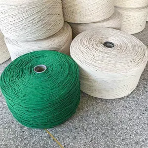 Factory Wholesale Production Of Friction Spun Roving Rotor Spun Cotton Yarn Rope Cotton Yarn For Mops