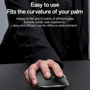 Full Size 2.4Ghz Wireless Keyboard Mouse Combo Office Wireless Keyboard Mouse Set <strong>Yesido</strong> KB43 2.4G Wireless Keyboard Mouse Set - Product Image 6