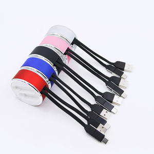 Có thể thu vào đa nhanh sạc cáp với Loại C Micro 8Pin Cổng kết nối là 3 trong 1 có thể thu vào sạc cáp cho quà tặng - Product Image 3