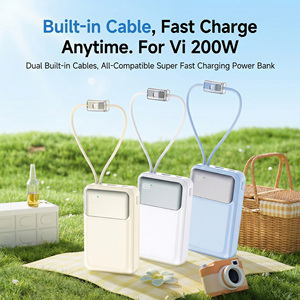 Banco de Energía Portátil Personalizado de Alta Capacidad con Cable Integrado, Carga Rápida de 22.5W y Pantalla Digital Inteligente - Product Image 5