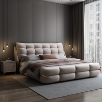 Ensemble de meubles de chambre à coucher modernes, lit king-size de luxe, cadre de lit queen-size classique italien, ensemble de chambre à coucher de luxe