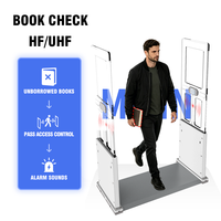 Système de détection de sécurité MIJIN 13,56 MHz HF RFID pour contrôle d'accès intelligent en bibliothèque, comptage du flux de personnes en temps réel, ISO 15693