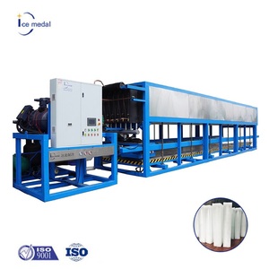 Icemelal 20kg 50kg 100kg công suất lớn tự động Máy Làm Đá Viên nhà máy công nghiệp trực tiếp làm mát Khối Máy làm đá - Product Image 3