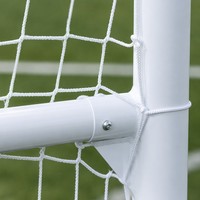 But de football portable en métal robuste pour l'entraînement des jeunes, 1,8 m x 1,2 m, directement de l'usine, certifié CE