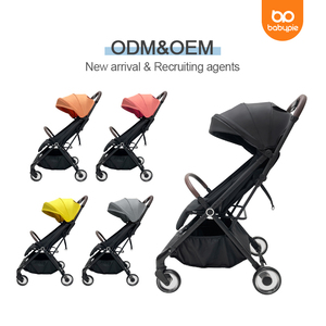 Có thể gập lại ô xe đẩy một tay nhanh chóng gấp thiết kế với lưu trữ giỏ và dù để che nắng cho trẻ sơ sinh và trẻ em - Product Image 6