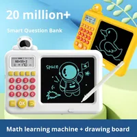 Machine de lecture intelligente pour enfants, tablette LCD d'écriture manuscrite avec fonction de génération de questions, jouet éducatif pour l'apprentissage précoce en plastique